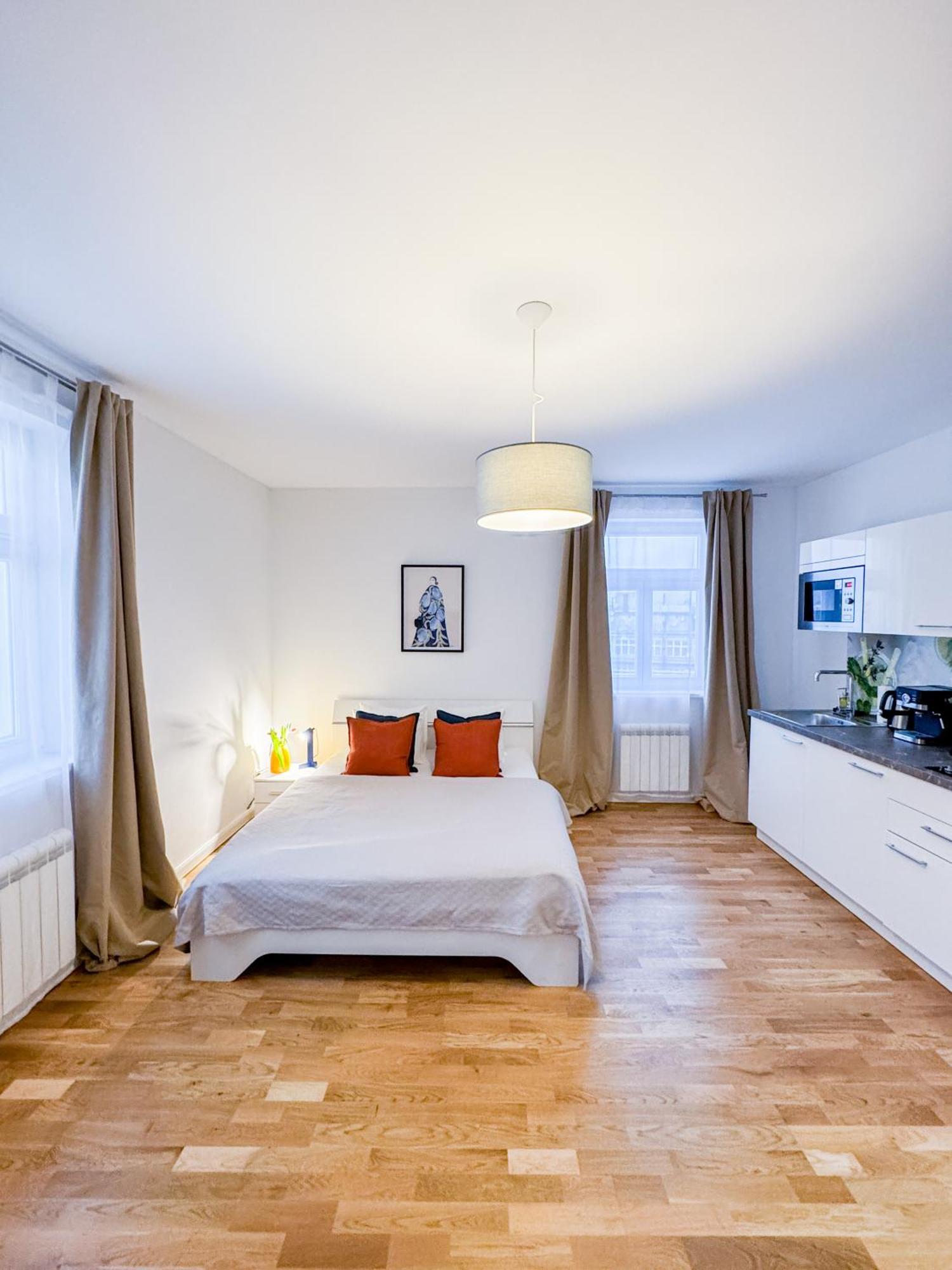 Turnkey I Wenceslas Square Apartments Praag Kamer foto